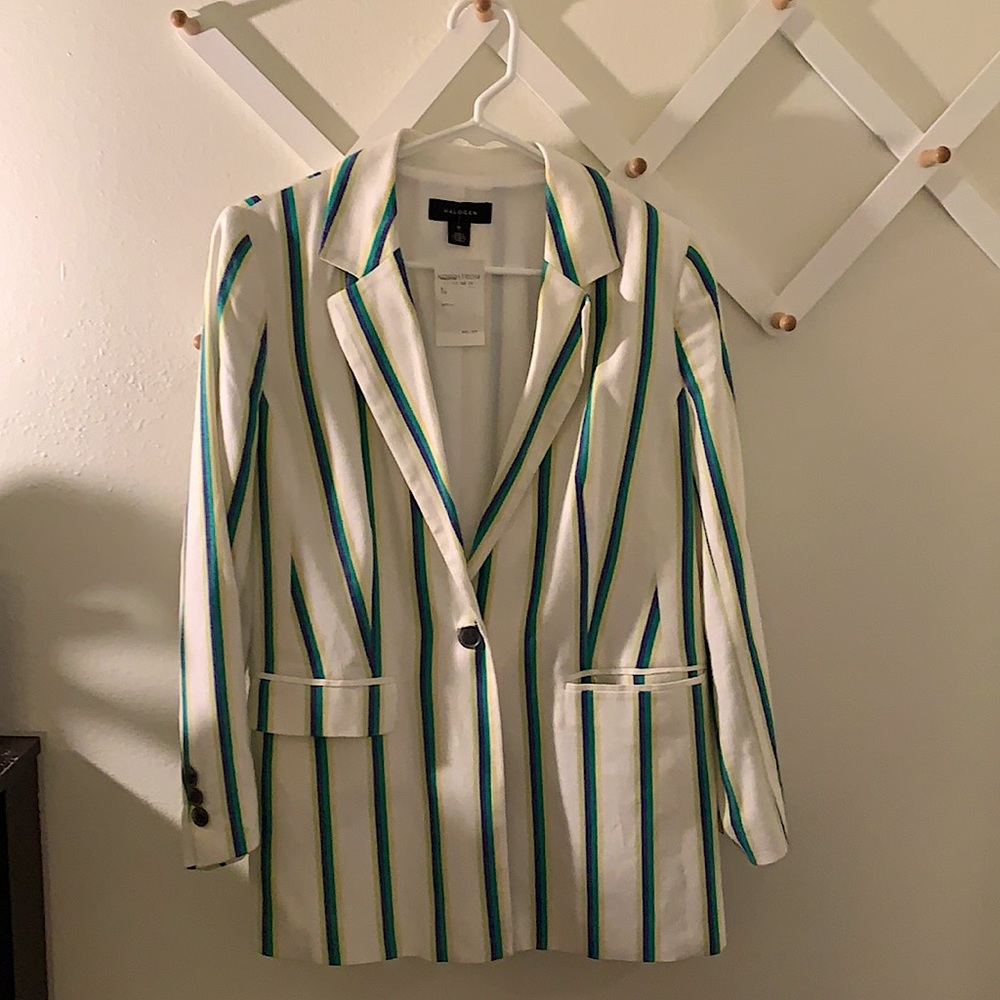 Striped blazer